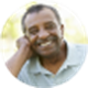 A close up of a man named Bob with short hair