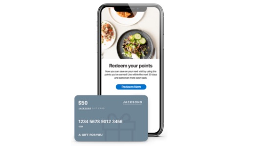 A close up of customer engagement programs offering rewards, loyalty features, skip-the-line ordering and more