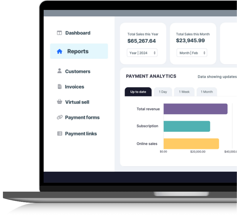 Heartland dashboard view