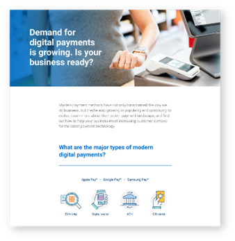 Demand for Digital Payments Is Growing. Is Your Business Ready? infographic thumbnail