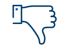 Thumbs down icon