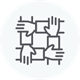 Group hands icon