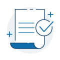 Document authorization icon